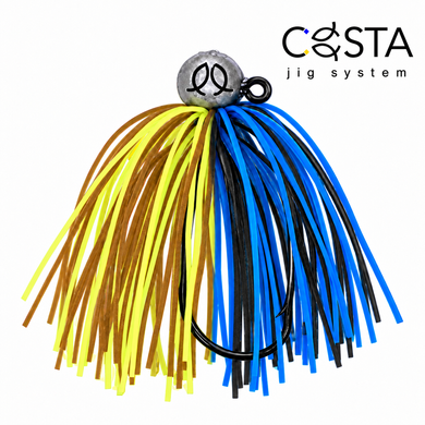 Costa Комета - професійна космата джига, 2.5", 3г, Лимонний
