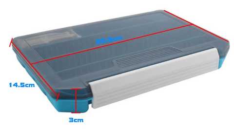 Коробка для приманок и принадлежностей Dam Effzett Waterproof Lure Case M  (52651) ᐉ цены в Украине. Купить без переплат