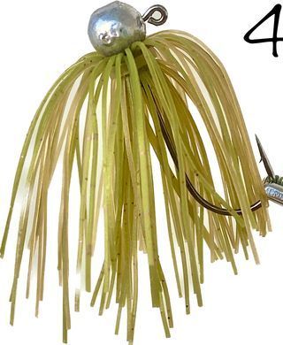Costa Комета - професійна космата джига, 3", 5г, Оливковий