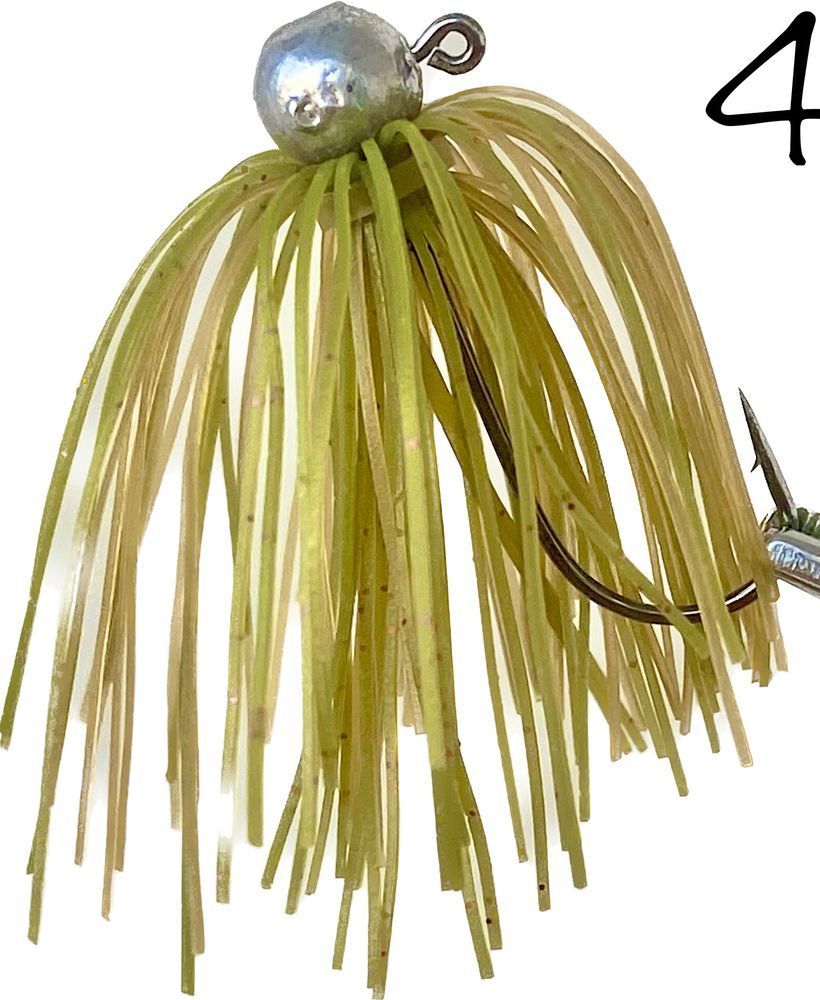 Costa Комета - професійна космата джига, 3", 5г, Оливковий