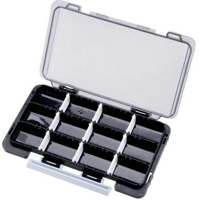 Costa microjig case тонка коробка Light Game для дрібних риболовних приманок і монтажу, 17*10*2, чорний