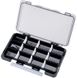 Costa microjig case тонка коробка Light Game для дрібних риболовних приманок і монтажу, 17*10*2, чорний