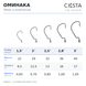 COSTA Оминака TFL - професійні ховачки, 2.5"